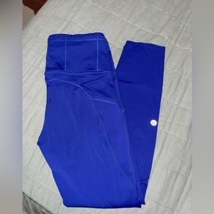 Lululemon Fast and Free High Rise Tight 25” LARKSPUR Size 4